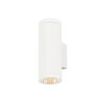 SLV Helia Pro L Wall Light Aluminium White 10W 1200lm - 827 Extra Warm White | Outdoor - IP65